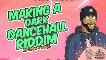 How To Make  A Dark Dancehall Riddim | 2022 | 🎼📀 Itz-Beez-Da TrackStar