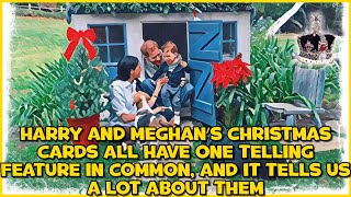 Harry and Meghan's Christmas cards