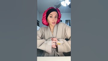 HEATLESS CURLS REVEAL😭🫣 #grwm #heatlesscurls #heatlesshairstyles #overnightcurls