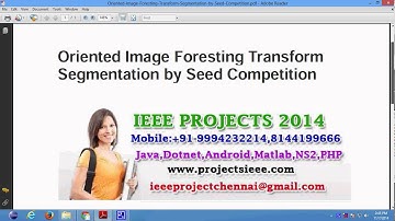 Oriented Image Foresting Transform Segmentation by Seed Competition