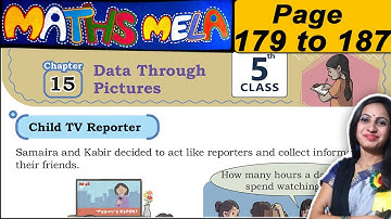 Class 5 Maths Mela Book Solutions | Chapter 15 Data Through Pictures | Full Chapter Solutions