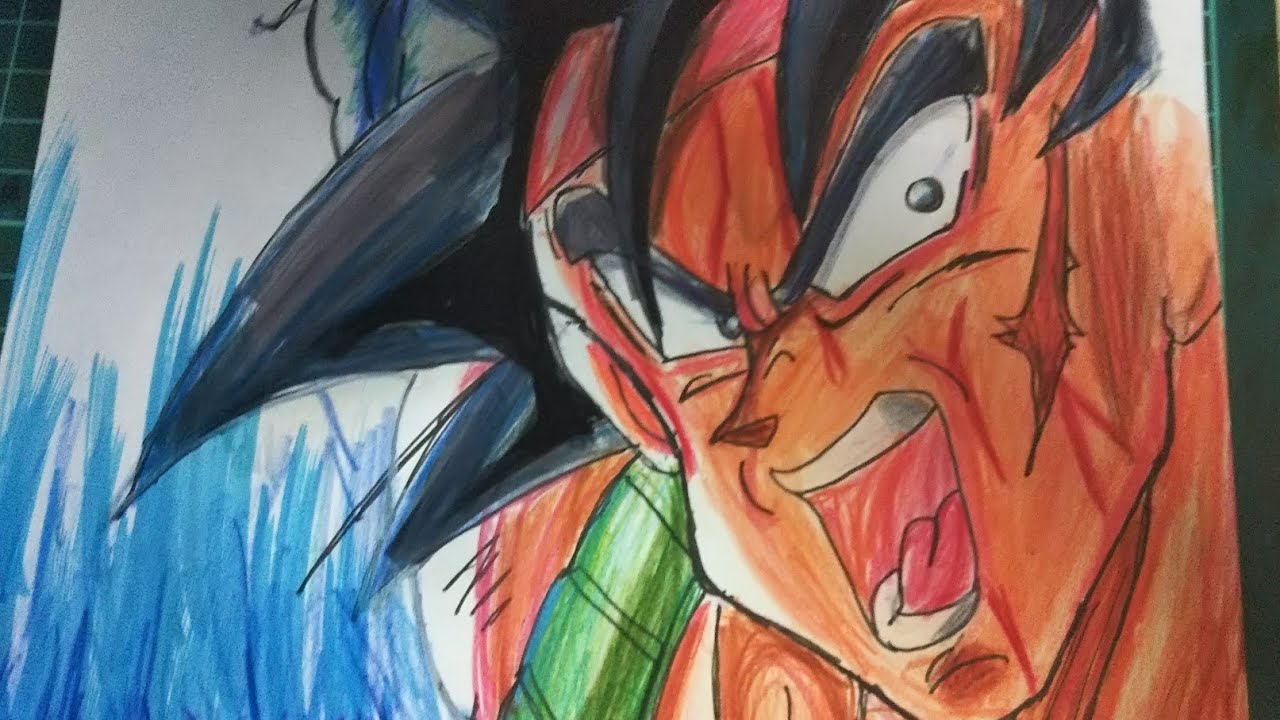 ドラゴンボールイラストバーダック描いてみた Youtube