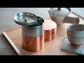 Банка для хранения чая Чязуцу. Японское ремесло