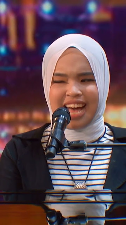 We proud of you 🇮🇩 #putriariani #americasgottalent #goldenbuzz #singer