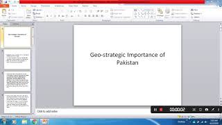 location of pakistan and its importance