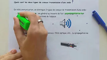 Quels sont les canaux de transmission ?