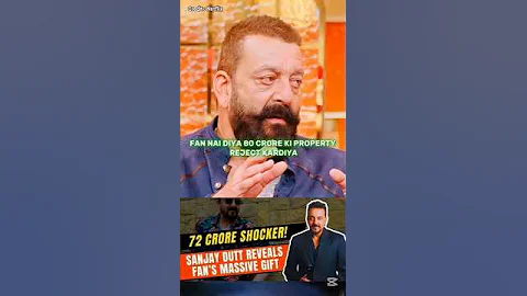 Sanjay Dutt Golden Heart ❤️⭐ ll #shorts @Netflix #sanjaydutt #sanju