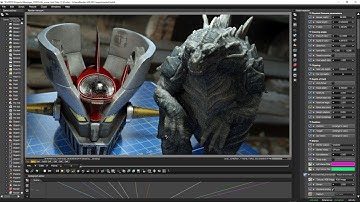 Octane 4 - Interactive AI Denoiser test