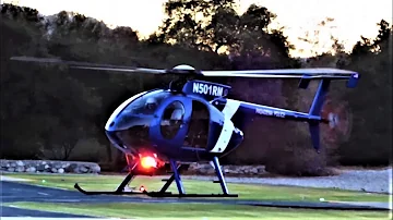 MD500E Pasadena Police Helicopter N501RM (Hughes 369/500)