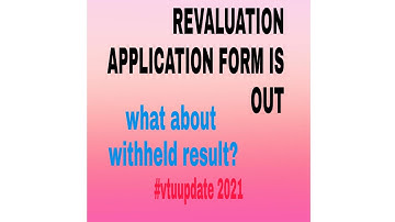 vtu revaluation form 2021 #vtuupdatestoday  #vtuupdatestoday2021