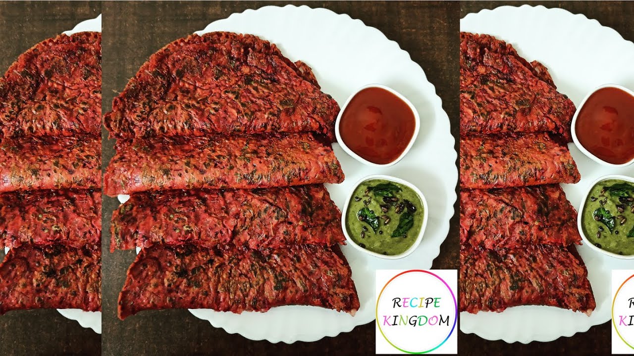 How to make Jowar Beetroot Paratha | Jowar Beetroot Paratha Recipe | Jowar Beetroot Paratha