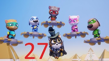 Talking Tom Hero Dash --Gameplay Walkthrough Part 27 -(Android-İOS) 4K