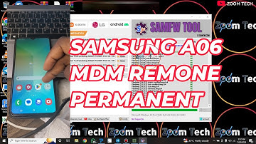 HOW TO REMOVE MDM ON SAMSUNG A06 U1-U4  MDM, DONE PRELODER ENABLED  #repair #tech