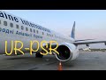 Ukraine International UR-PSR (Crashed) Take off From Kyiv