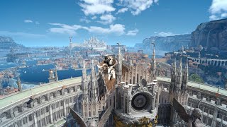 Final Fantasy XV: Exploring Altissia with a special Chocobo