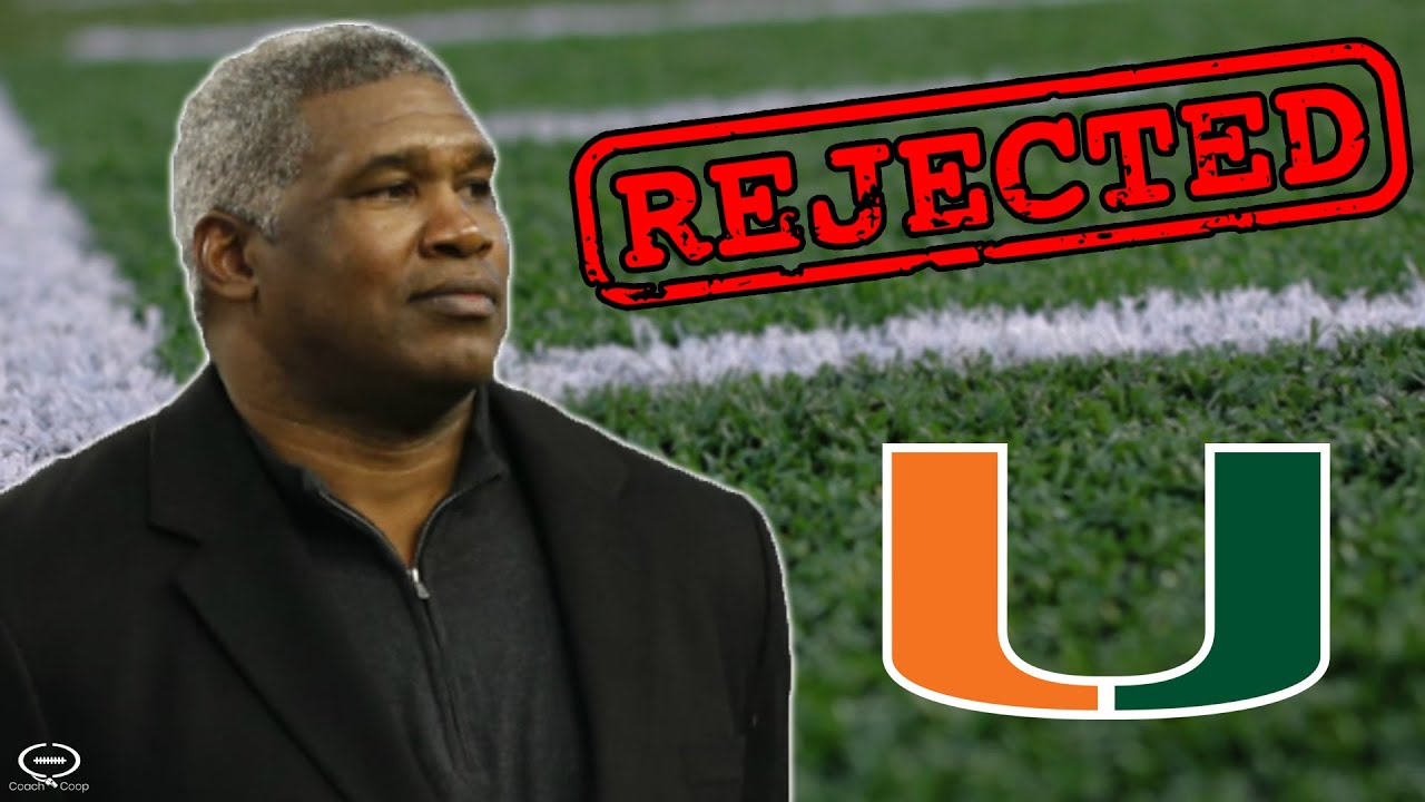 Alonzo Highsmith Not Hired For Miami Hurricanes Football