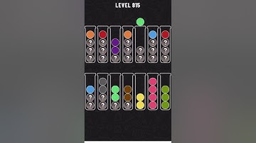 Ball Sort Puzzle Level 815- new version
