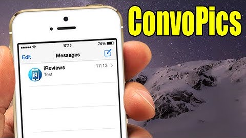 ConvoPics - iOS 8 Jailbreak Cydia Tweak