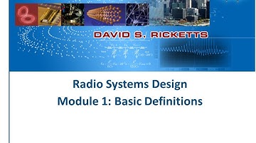 Module 1: Basic Definitions