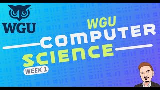 Computer Science Undergrad - Week One (WGU) screenshot 5