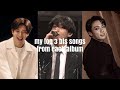 my top 3 bts songs from each album