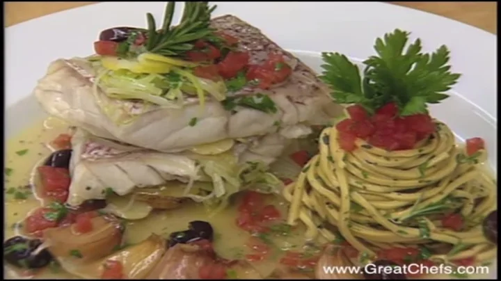 Roasted Red Snapper - Alfred Portale - Great Chefs