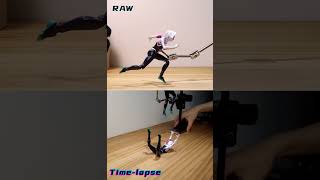 The Making Of Gwen Running Stop-Motion Animationbehind The Scence