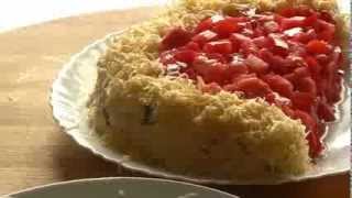 Рецепт. Салат Арбуз - Красиво и вкусно. Видеорецепт. Рецепт. Салат Арбуз - Красиво и вкусно. Видеорецепт.