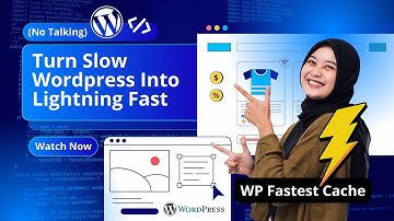 Turn Slow WordPress Into Lightning Fast – WP Fastest Cache (No Talking)