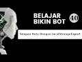 Belajar Bikin Bot Web Automation Dengan UIVISION | Menyimpan Data Di Local Storage Hardisk