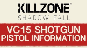 VC15 Shotgun Pistol and Open Beta Information [Killzone Shadow Fall & Killzone Mercenary]