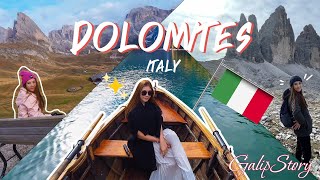 Dolomites italy | เทือกเขาที่สวยงดงามเหมือนภาพวาด | ที่สุดของเทือกเขาในอิตาลีช่วงAutumn | vlog