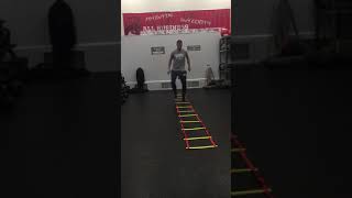 Agility Ladder - Ickey Shuffle up/ 1,2 in 1,2 out going back