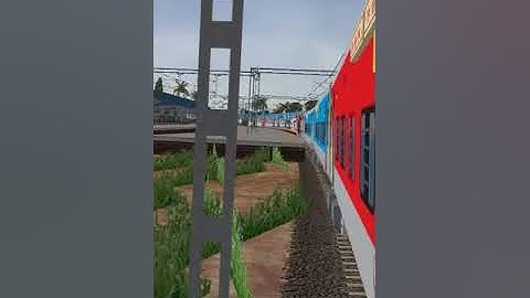 High Speed Crossing 12921/Flying Ranee #trainsimulator #indianrailway #openrails #viral