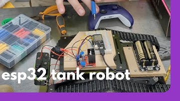 Controlling a Tank Chassis with an Xbox Controller & ESP32 | My DIY Robotics Journey Continues