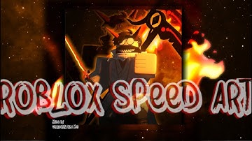 Roblox Speed Art! | Blender/ Paint.net | CHALEONN