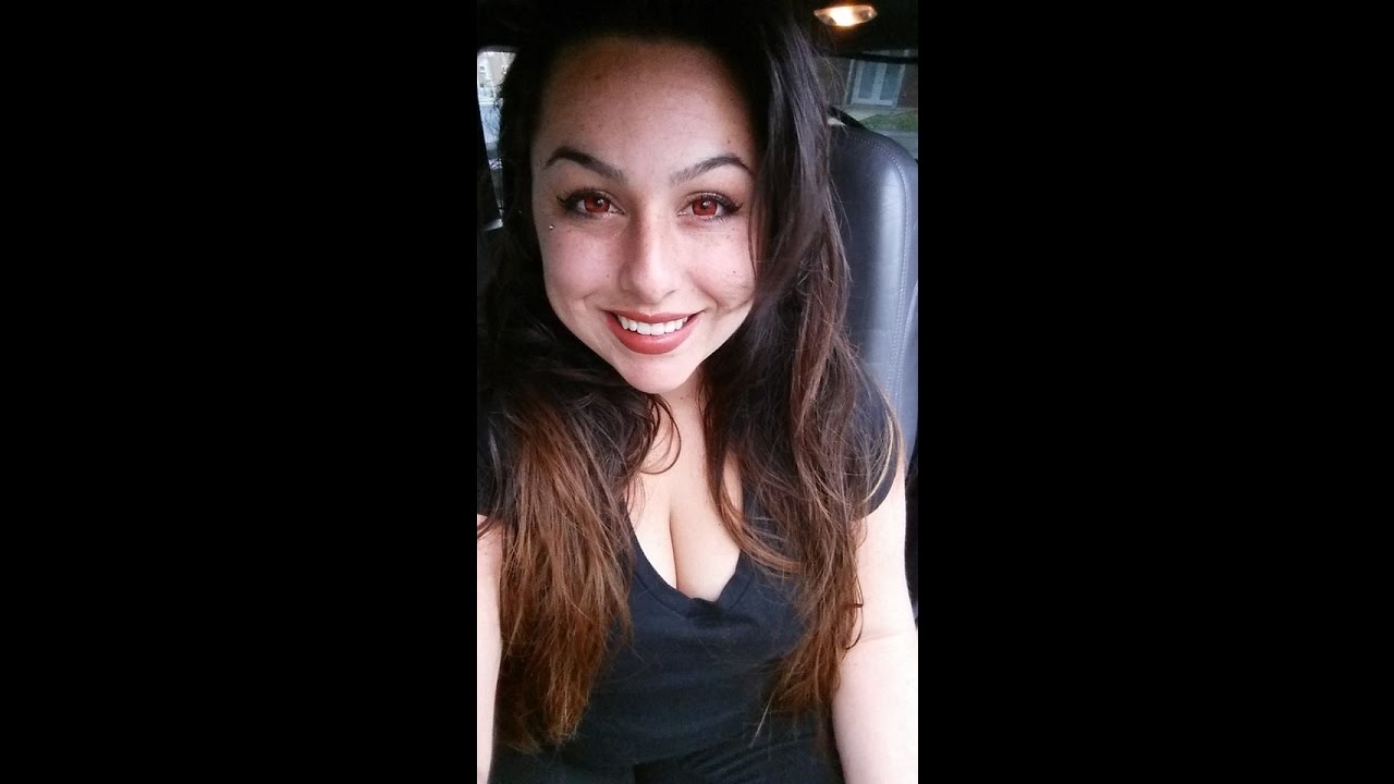 games people play Vampire red colored contacts