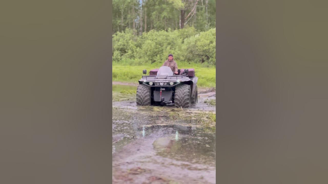 Снегоболотоход Росомаха и квадроциклы