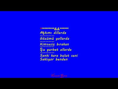 Aksam Günesi-Orhan Gencebay (Karaoke)