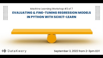 Evaluating and Fine-Tuning Regression Models in Python with Scikit-learn - Workshop 3