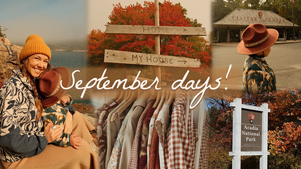 A September day...🍂 garden updates, tidying, & packing/prepping for our fall trip!