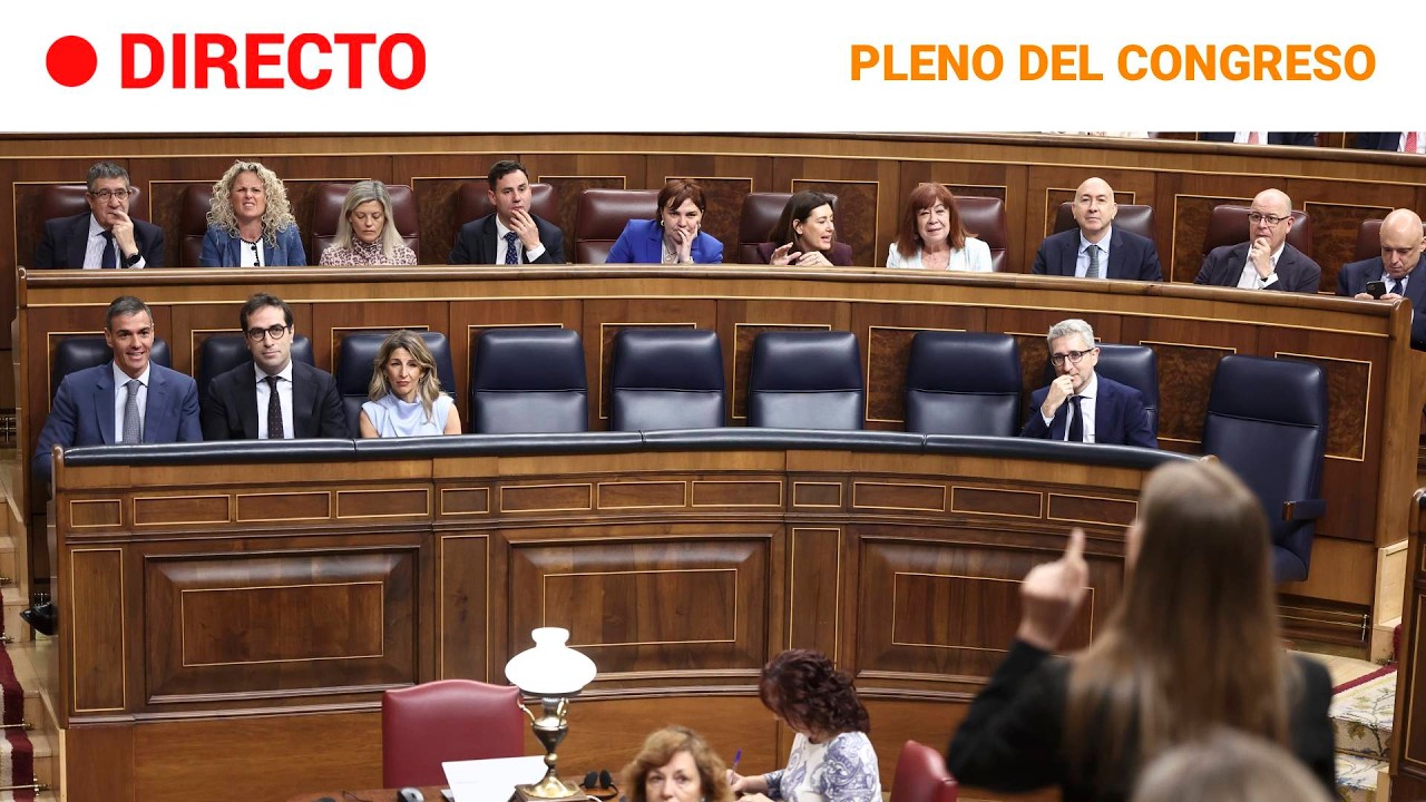 DIRECTO | PLENO en el CONGRESO de los DIPUTADOS (30/04/2026) | RTVE ...