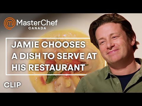 Jamie Oliver Chooses A Dish For Jamie&rsquo;s Italian Menu | MasterChef Canada | MasterChef World