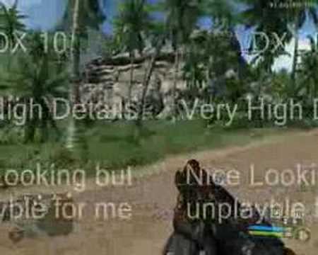 Crysis Dx9 vs Dx10