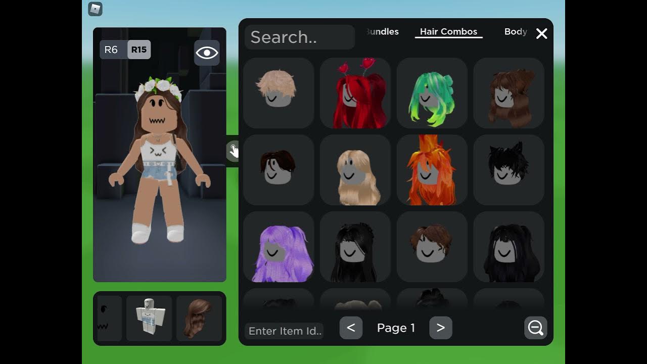 How to make a avatar EASY in Roblox Catalog Avatar Creator 