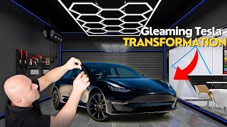 Tesla Model 3 Out Of This World Tint & Detailing Ceramic Paint Protection