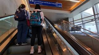 Deplaning PAL Boeing 777 and walkthrough at LAX Tom Bradley International Airport