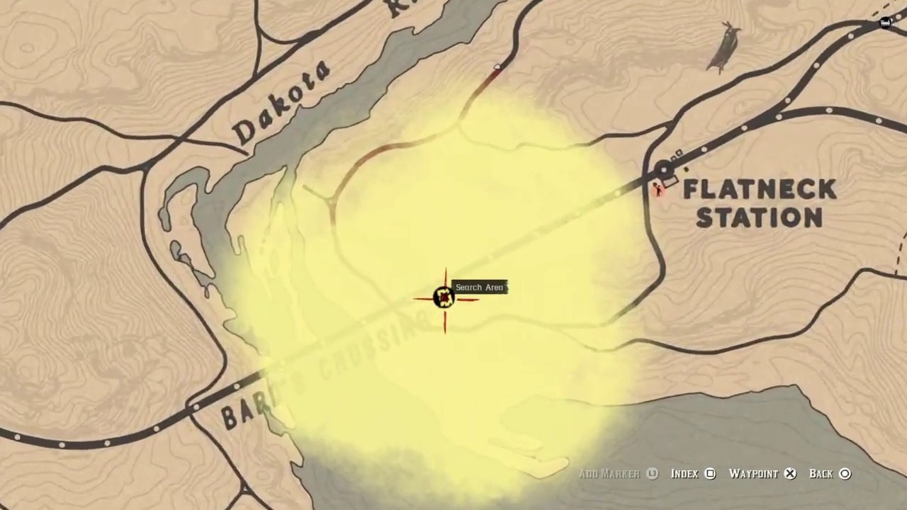 Bard's Crossing Location 2 (Ubicación 2) | Red Dead Online - Treasure ...