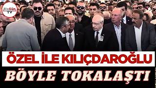 Özgür Özel Kılıçdaroğlu'nun elini böyle sıktı! Baykal'ın cenazesinde dikkat çeken anlar...