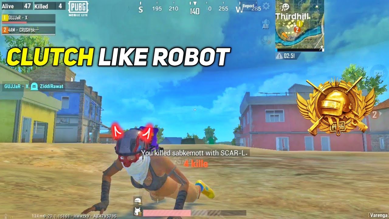 BEST FASTEST 1v4 CLUTCHES 🥵 - PUBG MOBILE LITE BGMI LITE - YouTube